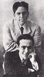Oswald de Andrade e Guilherme de Almeida